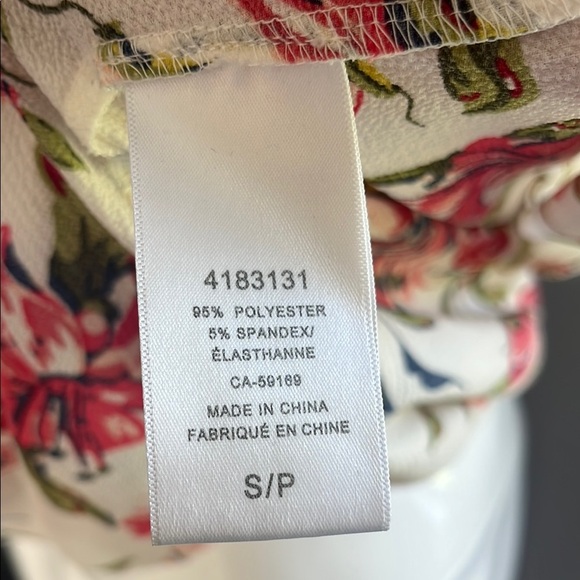 Mario Serrani Red and White Flutter Sleeve Mini Sundress - Picture 3 of 9